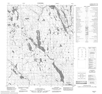 076G11 - NO TITLE - Topographic Map