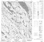 076J03 - BATHURST LAKE - Topographic Map
