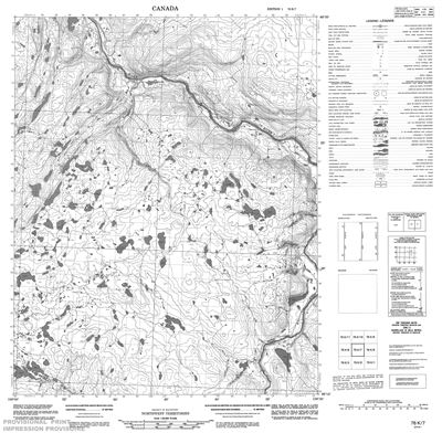 076K07 - NO TITLE - Topographic Map