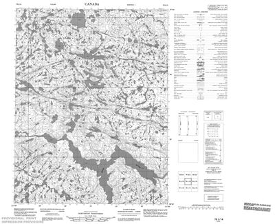 076L14 - NO TITLE - Topographic Map