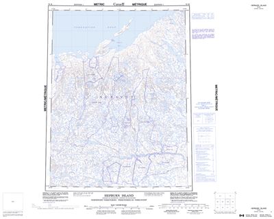 076M - HEPBURN ISLAND - Topographic Map