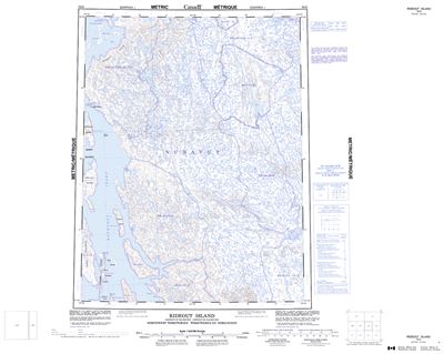 076O - RIDEOUT ISLAND - Topographic Map