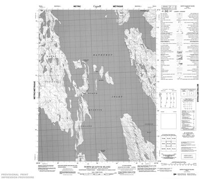 076O04 - NORTH QUADYUK ISLAND - Topographic Map