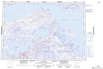 077A - ELU INLET - Topographic Map