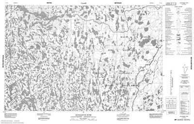 077A02 - KUUGAARJUK RIVER - Topographic Map