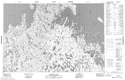 077A07 - LABYRINTH BAY - Topographic Map