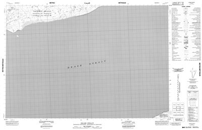 077A13 - DEASE STRAIT - Topographic Map