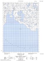 077A16E - ANDERSON BAY - Topographic Map