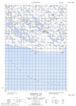 077A16W - ANDERSON BAY - Topographic Map