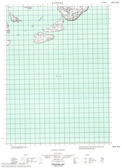 077B04W - NO TITLE - Topographic Map