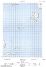 077B05E - BATE ISLANDS - Topographic Map