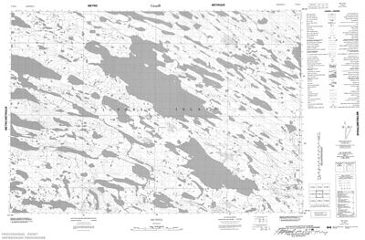 077B14 - NO TITLE - Topographic Map