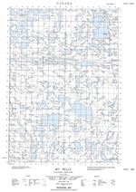077D01E - MOUNT PELLY - Topographic Map