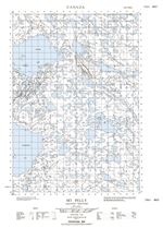 077D01W - MOUNT PELLY - Topographic Map