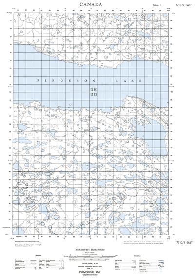 077D07E - NO TITLE - Topographic Map