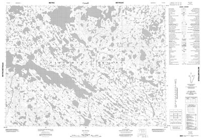 077E10 - NO TITLE - Topographic Map