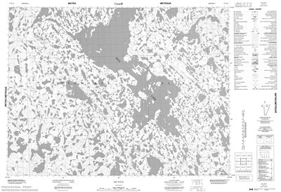 077E14 - NO TITLE - Topographic Map