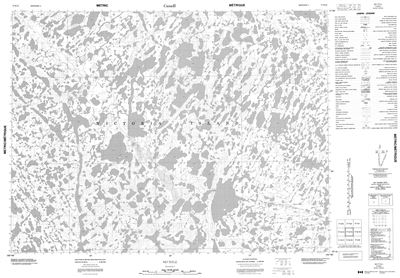 077E15 - NO TITLE - Topographic Map