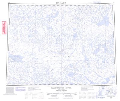 077F - KAGLORYUAK RIVER - Topographic Map