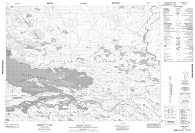 077F05 - GEORGE ISLAND - Topographic Map