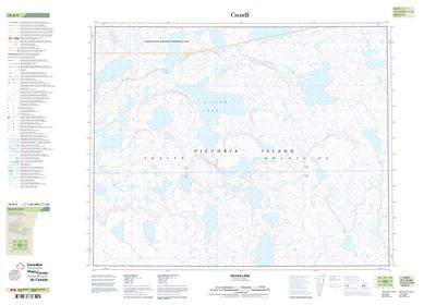 078B04 - KILIAN LAKE - Topographic Map