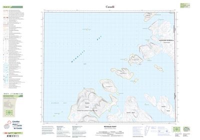 078B11 - REYNOLDS POINT - Topographic Map