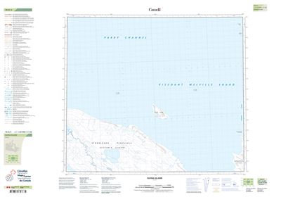 078D05 - ELVINA ISLAND - Topographic Map