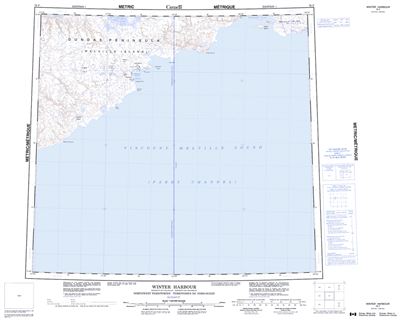 078F - WINTER HARBOUR - Topographic Map