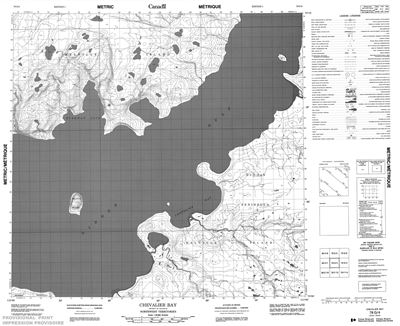 078G04 - CHEVALIER BAY - Topographic Map