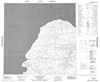 078H08 - FANSHAWE POINT - Topographic Map