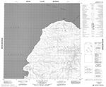 078H08 - FANSHAWE POINT - Topographic Map