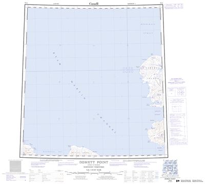 079A - DOMETT POINT - Topographic Map