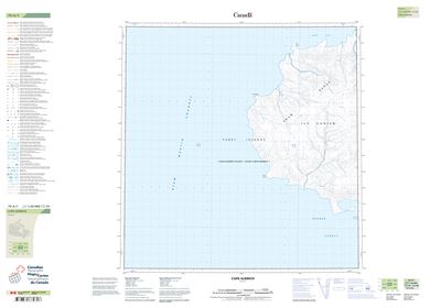 079A01 - CAPE ALDRICH - Topographic Map