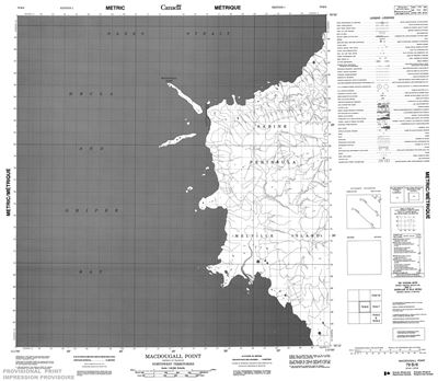 079B06 - MACDOUGALL POINT - Topographic Map