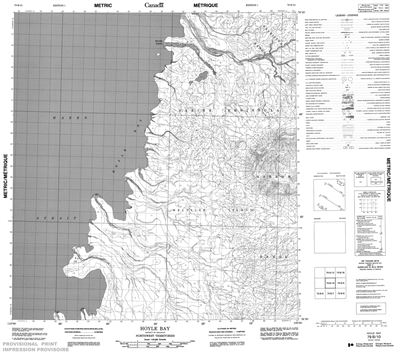 079B10 - HOYLE BAY - Topographic Map