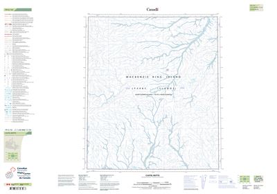 079C12 - CASTEL BUTTE - Topographic Map