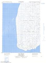 079H02 - CAPE GERMAIN - Topographic Map