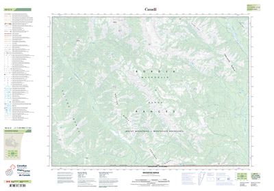 082G02 - INVERTED RIDGE - Topographic Map