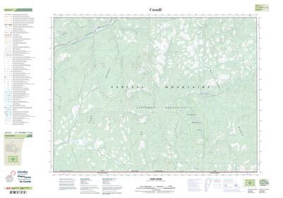 082G04 - YAHK RIVER - Topographic Map