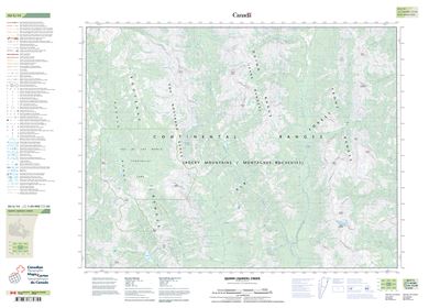 082G14 - QUINN (QUEEN) CREEK - Topographic Map