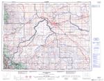 082H - LETHBRIDGE - Topographic Map