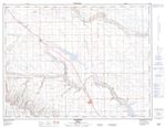 082H08 - WARNER - Topographic Map