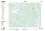 082J04 - CANAL FLATS - Topographic Map