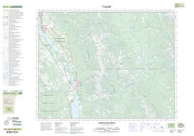 082J05 - FAIRMONT HOT SPRINGS - Topographic Map