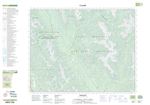 082J12 - TANGLE PEAK - Topographic Map