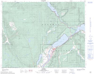 082L13 - CHASE - Topographic Map