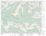082M09 - GOLDSTREAM RIVER - Topographic Map