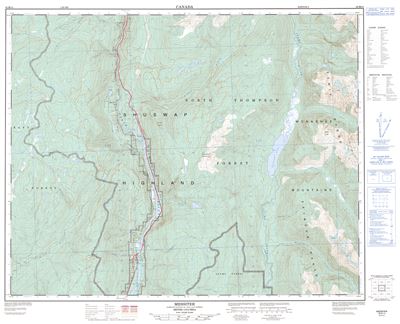 082M14 - MESSITER - Topographic Map