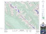 082N01 - MOUNT GOODSIR - Topographic Map