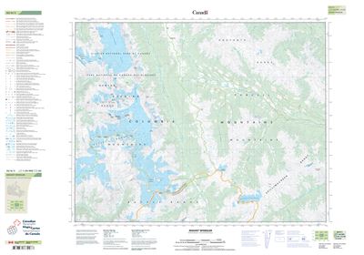 082N03 - MOUNT WHEELER - Topographic Map
